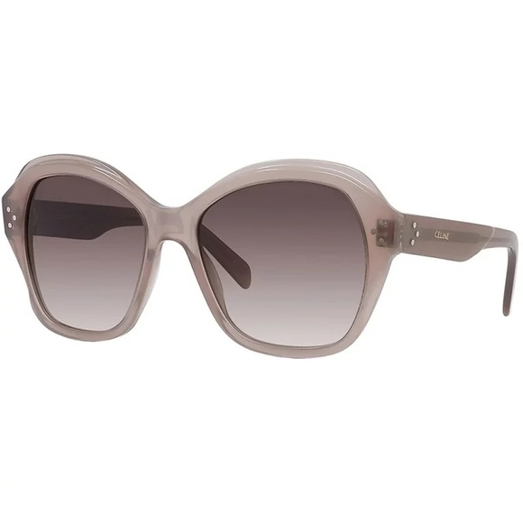 CELINE MAUVE GRADIENT ACETATE ROUND SUNGLASSES CL40200I - Picture 2 of 4